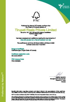 FSC Certificate